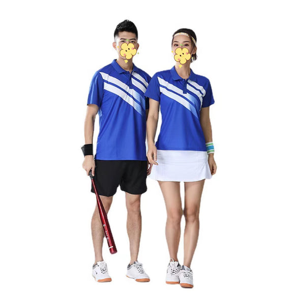 New Polo Shirt Badminton Uniform Set