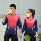 Custom Long-Sleeve Badminton Uniform