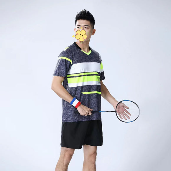 Unisex Parent-Child Short Sleeve Badminton Uniform Set