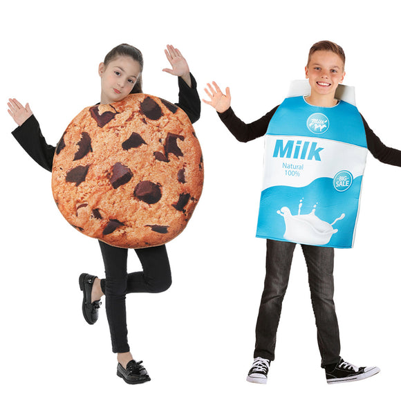 Kid Cream Cookie Performance Costume