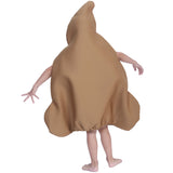 Halloween Unisex Poop Emoji Costume Funny Emoticon Party Fancy Dress