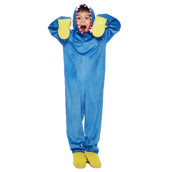 Adult Blue Animal Pajamas Halloween Cosplay Costumes Party