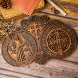 Adorn your space with this wall hanging, symbolizing the blessings and miracles of the Virgin Mary.