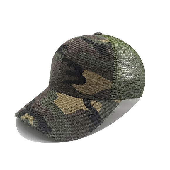 Stand out in stealth style with our Camouflage Baseball Cap