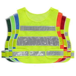 Reflective High Visibility Mesh Safety Vest