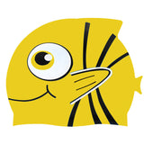Children's Cartoon Silicone Swimming Cap