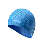 Teardrop Silicone Swimming Cap for Women Men