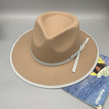 Custom Personalized Unisex Woolen Western Fedora Hat