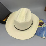 Anti-Sunlight European Style Cowboy Straw Hat
