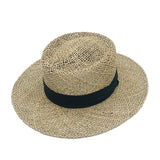 Flat Top Straw Cowboy Hat