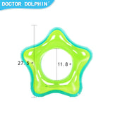 Pool Floats Circle Star-shaped Swim Inflatable Ring Gift For Adults