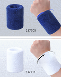 3.15" 100% Cotton Colorful Sweat Wristbands