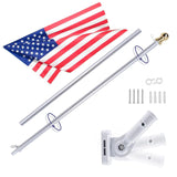 Adjustment Metal Wall Mounting Flag Pole Holder for House