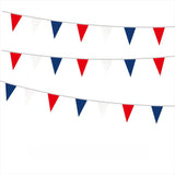 USA Triangle Stars and Stripes Pennant flags Banners