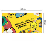 Large Welcome Back to School Banner of School Party Decorations