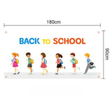 Large Welcome Back to School Banner of School Party Decorations