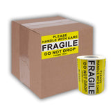 Large Fragile Warning Stickers Labels Roll for Shipping Box