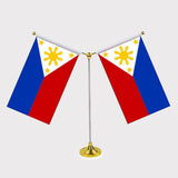 Southeast Asian Y Shape Friendship Desk Flag