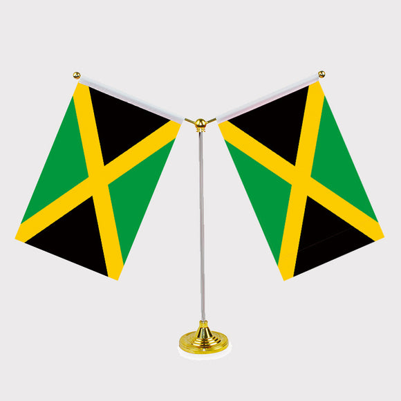 Caribbean Y Shape Friendship Desk Flag