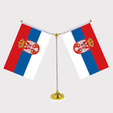 South Europe  Y Shape Friendship Desk Flag