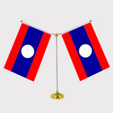 Southeast Asian Y Shape Friendship Desk Flag