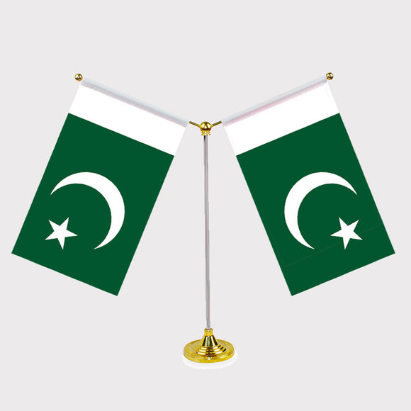 South Asia Y Shape Friendship Desk Flag