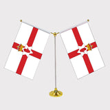 The Parts of the United Kingdom Y Shape Friendship Desk Flag