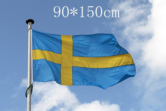 90*150cm Northern Europe Flags with Grommets for Outdoor