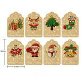 40x60mm Christmas Decorative Gift Series Sticker Labels Roll