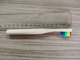Free Sample 100% Biodegradable Bamboo Toothbrush for Kids and Adults