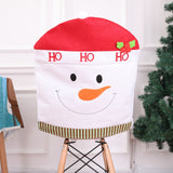 Amazon Hot Selling Snowman Chair Back Cover