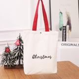 Large High Capacity Drawstring Canvas Material Customizable Logo Cotton Gift Bags