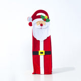 Hot Selling Creative Linen Faceless Old Man Red Wine Bag Christmas Festival Supplies
