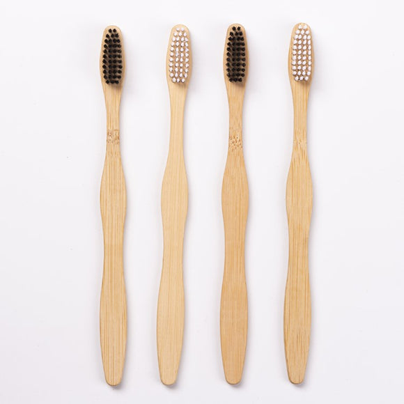 Factory Eco-Friendly Natural Biodegradable High Quality Soft Baby Adult Bamboo Toothbrush