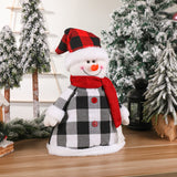 Snowman Plush Gnome Ornaments for Christmas Decoration