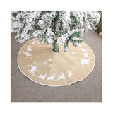 Wholesale New Hot Sale 2022 New Year Decoration Christmas Tree Bottom Apron Christmas Tree skirt