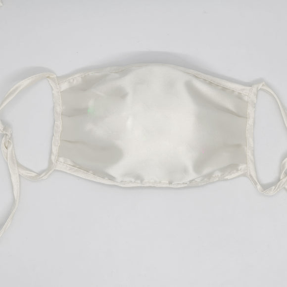 Satin Silk Facemask with Your Own Design Re-usable Washable with Adjustable Ear Straps