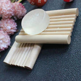 Wholesale Bamboo Soap Holder Shower for Bathroom Kitchen