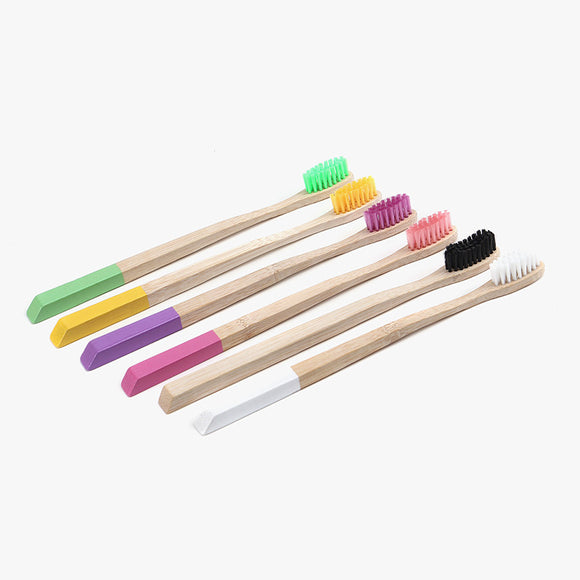 Factory Natural Biodegradable High Quality Adult Bamboo Toothbrush