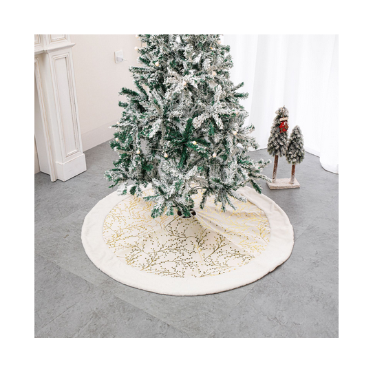 Customized Size Indoor Decoration Christmas Tree Skirt