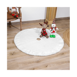 Wholesale Good Looking Hot Selling Stocked Christmas White Tree Skirt