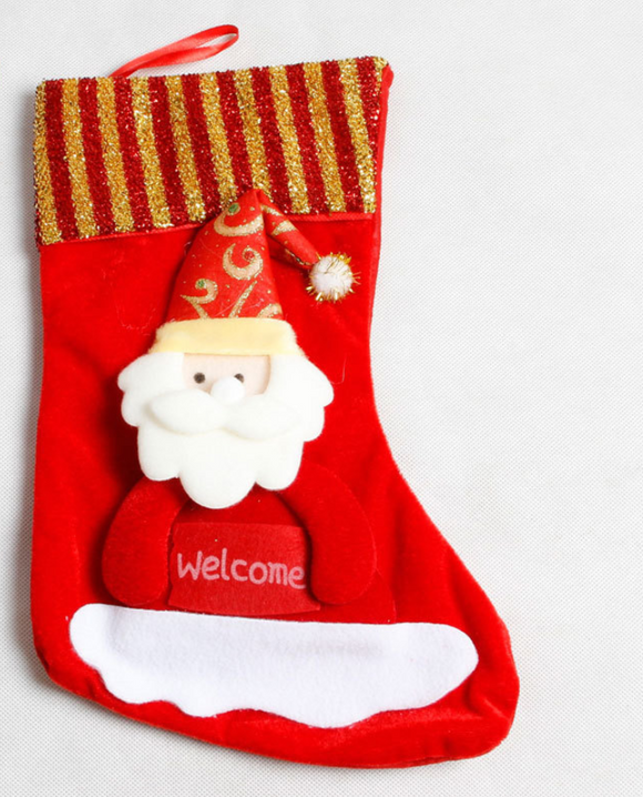 Christmas Decoration Elk Red Socks Ornaments bags