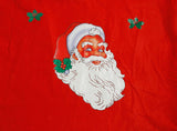 Hot Selling Christmas Chair Cover with Santa Design