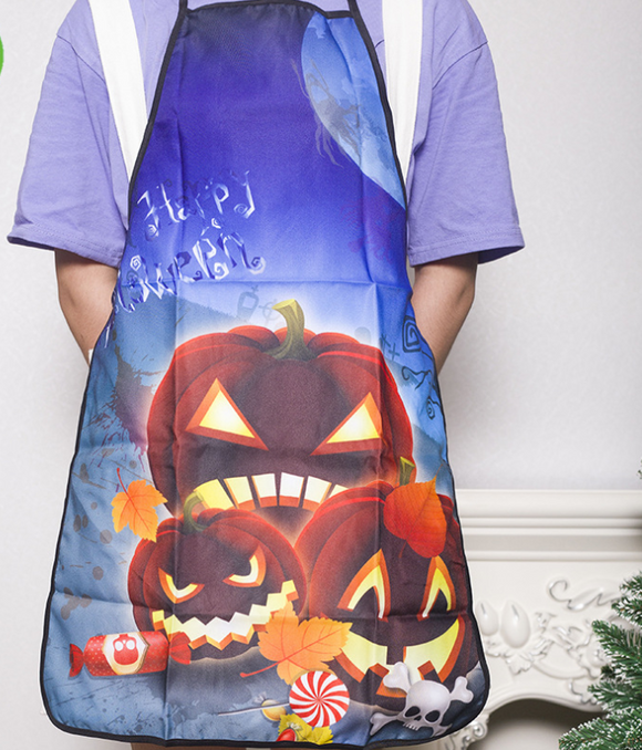 Wholesale High Quality Halloween Festival Funny Cleaning Aprons for Party