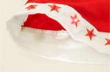Decoration Red Xmas Cap Non Woven Classic Santa Christmas Hat
