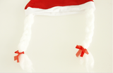 High Quality Unisex Adult Short Plush Christmas Decoration Hat Santa Claus Cap