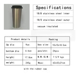 Insulated Double Wall Stainless Steel Water Bottle
