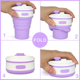 220911 Silicone Collapsible Travel Cup