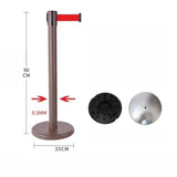 Stainless Steel Crowd Control Stanchion Set