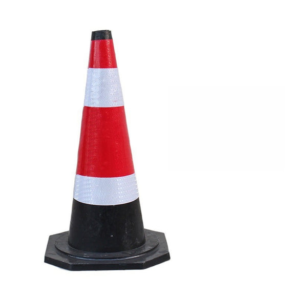 Unbreakable PU Orange Construction Cone for Traffic Collars Control